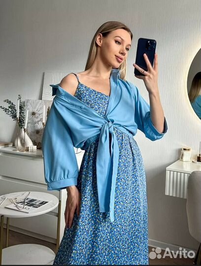 Рубашка и сарафан