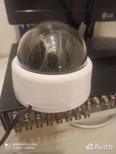 Камера видеонаблюдения купольная