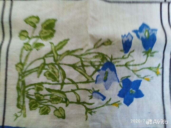 Календарь 1982 года на ткани. СССР