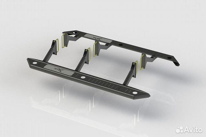 Пороги силовые BMS PRO-Line для Додж Рам 1500