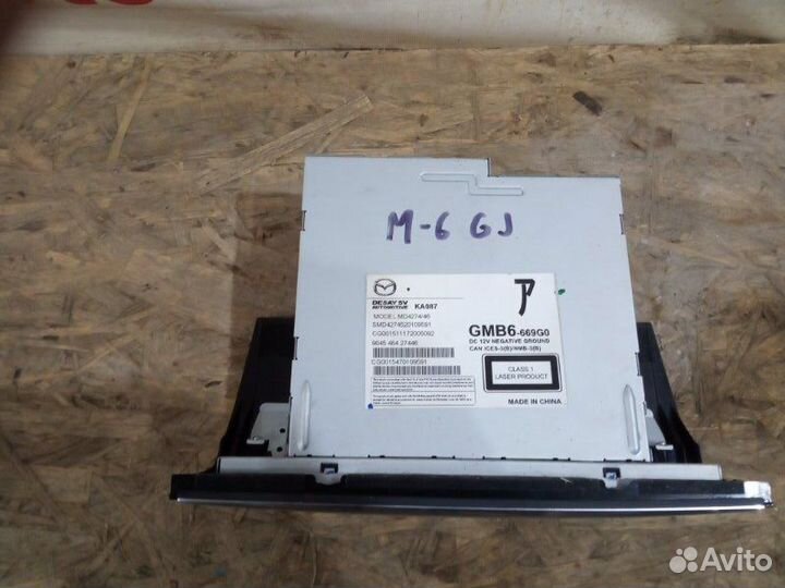 Магнитола Mazda 6 GJ 2015