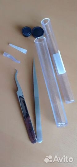 Пинцет для наращивания ресниц