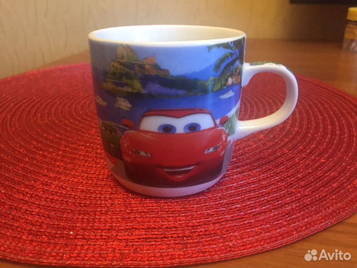 Набор детской посуды «Тачки»