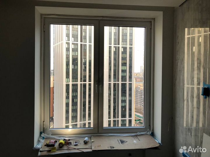 Покраска алюминиевых окон