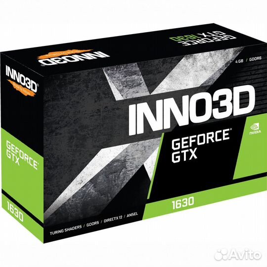 Видеокарта Inno3D GTX1630 compact 531132