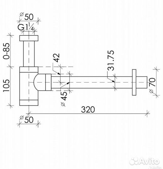 Встраиваемая раковина Ceramicanova Element CN6045