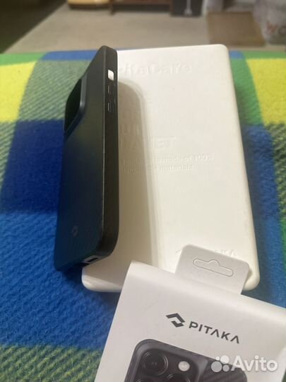 Чехол на iPhone 14 pro pitaka с MagSafe усиленный