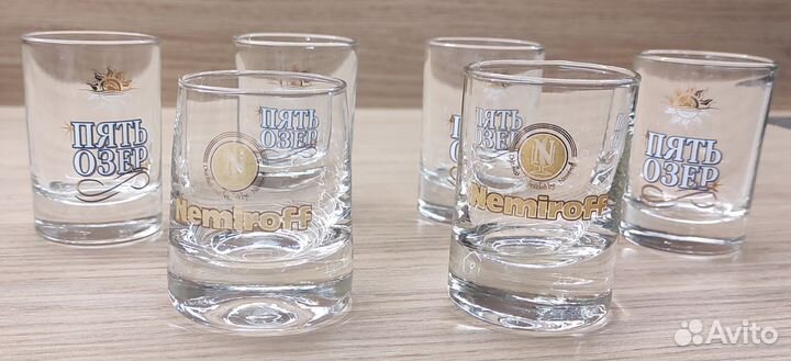 Стопки стекло