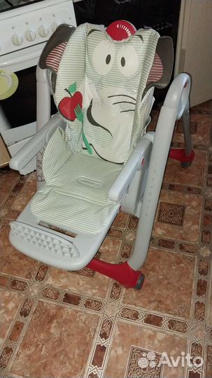 Стульчик для кормления chicco polly 2 start