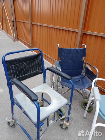 Инвалидное кресло каталка с туалетом
