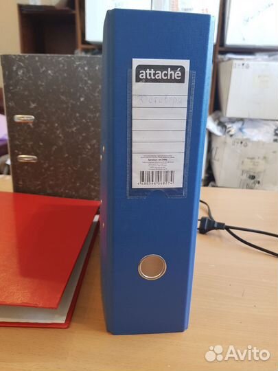 Папка для документов на кольцах, 8 см