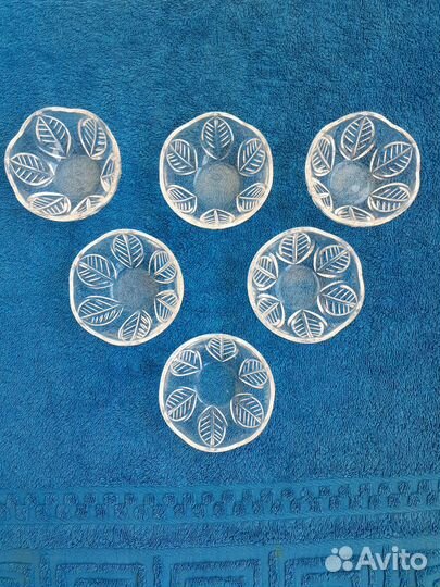 Вазочки хрустальные для варенья СССР