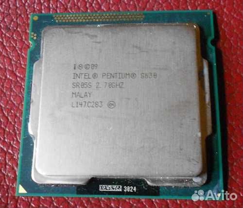 Процессор Intel Pentium G630