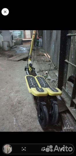 Самокат трехколесный взрослый