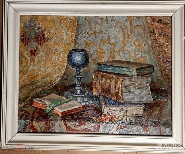 Ткаченко В.А. Натюрморт (масло мастихин холст карт