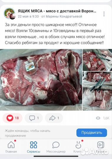 Мясо телятина