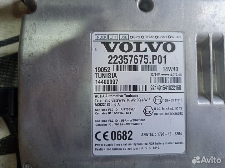 22357675 Блок управления тематикой Volvo Вольво