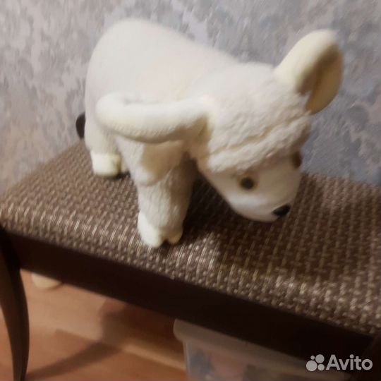 Овечка игрушка подушка