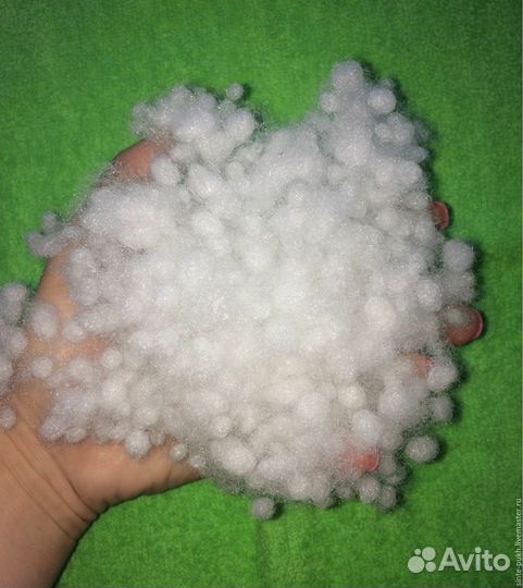 Холлофайбер шариками, синтепух, синтепон