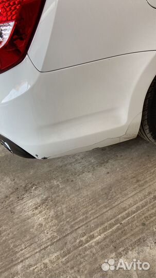 Задний Бампер на гранту спорт