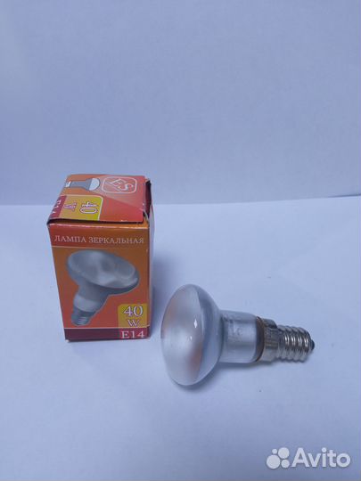Лампа Е14-40Вт, Е27-40Вт и Е14-20Вт