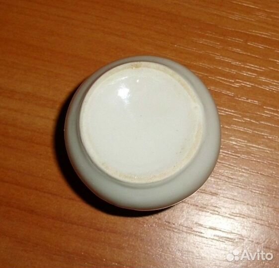 Горчичница фарфор СССР высота 4.5 см