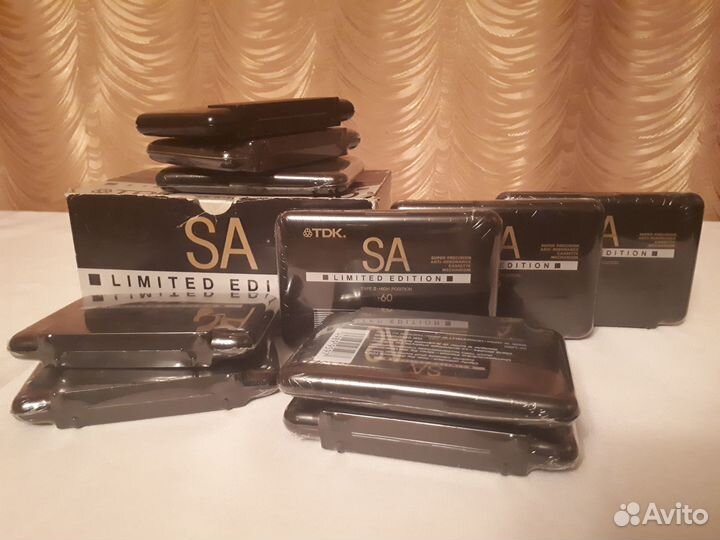 Аудиокассеты TDK SA 60 Limited/Original/Japan/New