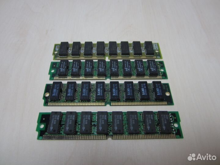 Память simm 72pin FPM 16MB (4 X 4MB) Рабочая №33