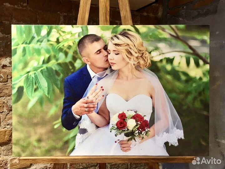 Портрет на холсте по фото