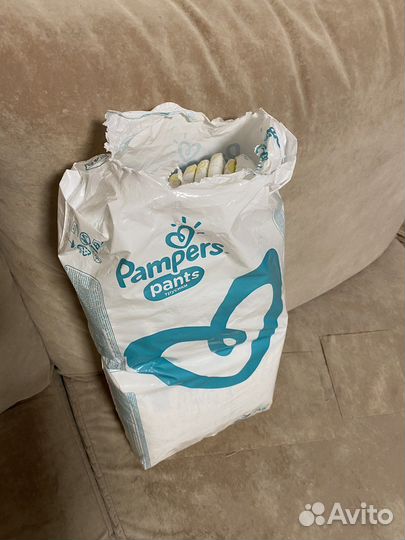 Подгузники трусики pampers 5