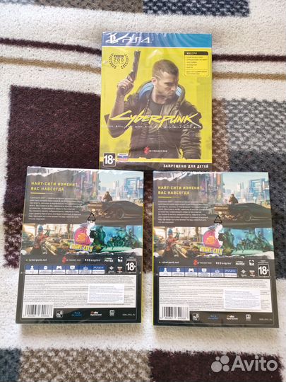 Cyberpunk 2077 для ps4, ps5 Новый запечатанный