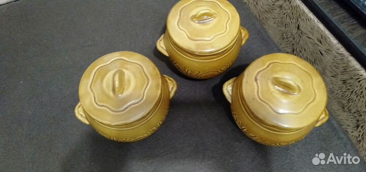 Глиняные горшочки