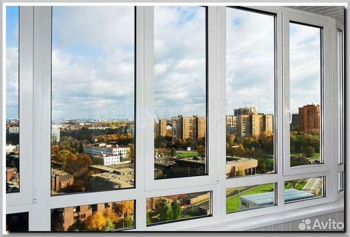 Пластиковое окно с установкой