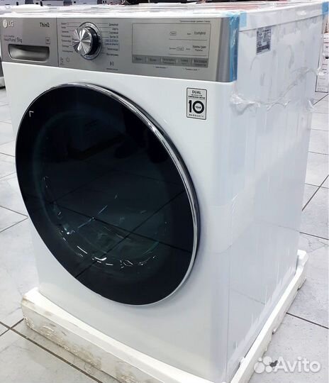 Сушильная машина LG 9 Кг, DC90V9V9W