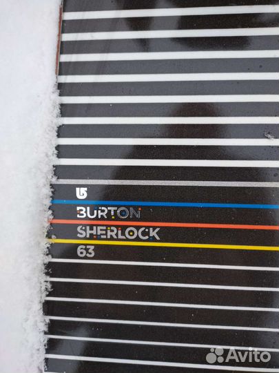 Сноуборд Burton с креплениями NOW