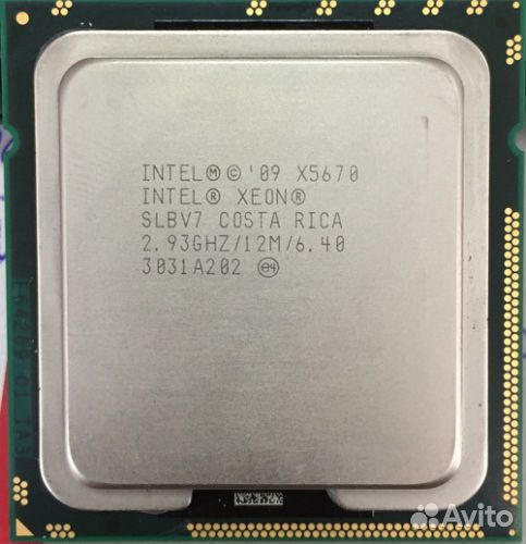 Процессор Xeon X5670