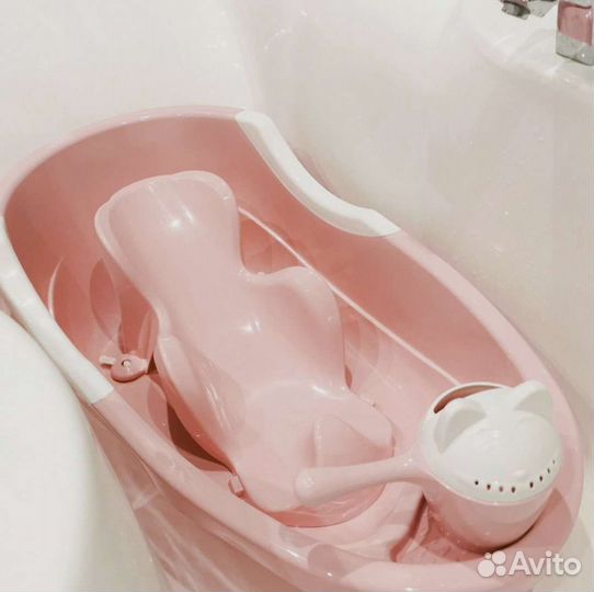Ванночка и горка для купания