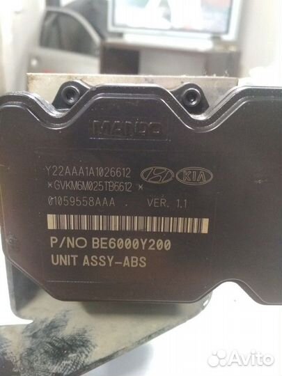 Блок абс Kia Rio 3 АКПП Хендай Солярис
