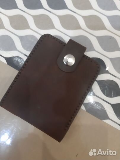 Бумажник мужской кожаный ручная работа