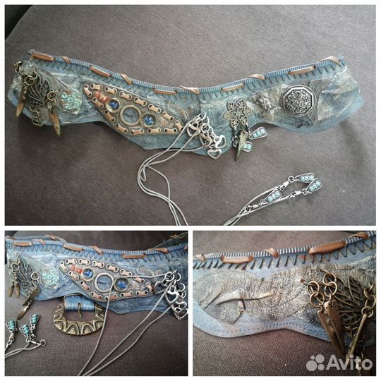 Ремни женские кожаные