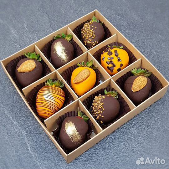 Клубника в шоколаде