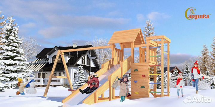 Детские площадки Савушка 4 сезона Мастер 10