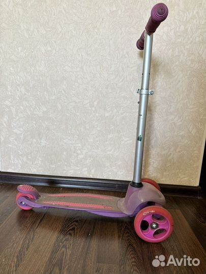 Самокат детский для девочки 2-5 лет
