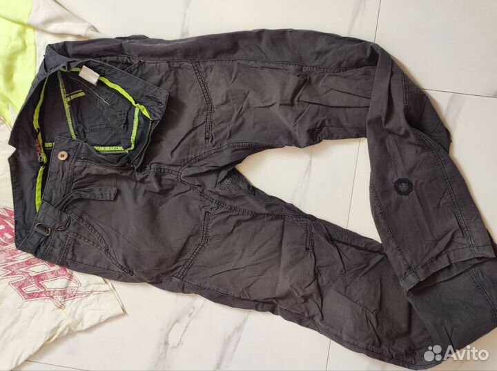 Брюки gsus industries серые с 