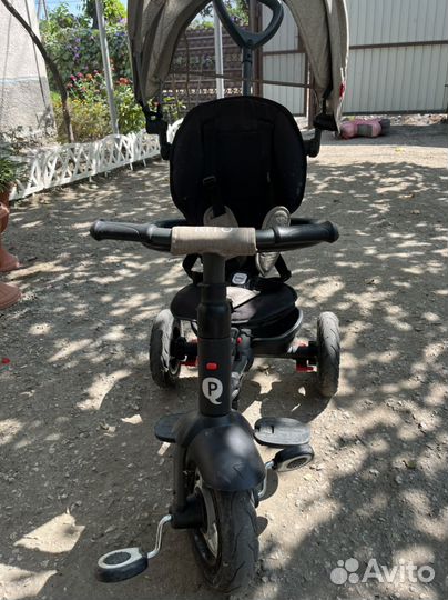 Велосипед коляска с ручкой