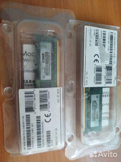 Серверная память HP 16Gb 2RX4 PC3L-12800R-11
