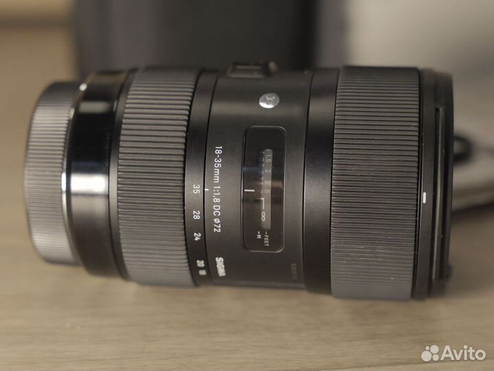 Sigma 18 35mm 1.8 art canon ef