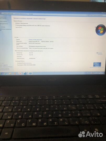 Ноутбук acer