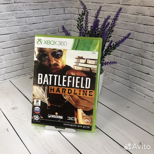 Диск xbox 360 Battlefield HardLine