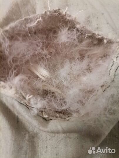 Пух гусиный, вес 3,8кг. СССР